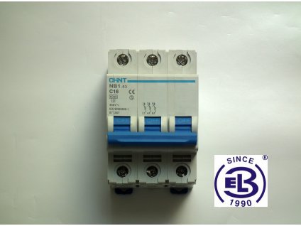Jistič 20/3/C 6kA NB1-63 CHINT