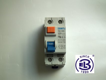 Proudový chránič elektromagnetický 25A/1+N/0,01  NL1-63 ChiNT