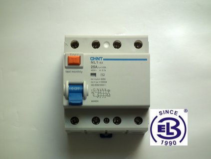 Proudový chránič elektromagnetický 25A/3+N/0,3  NL1-63 ChiNT