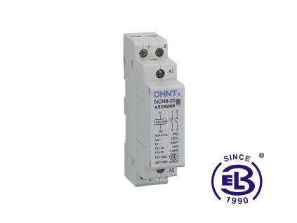 Stykač modulární střídavý 230V 2NO+2NC NCH8-40 ChiNT