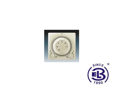 Termostat univerzální s otočným nastavením teploty Swing/Swing L, krémový, 3292G-A10101C1 ABB