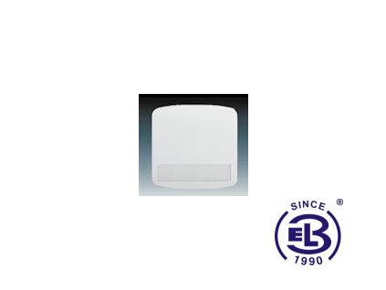 Kryt jednoduchý s popisovým polem Tango, bílý, 3558A-A00620B ABB