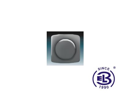 Kryt stmívače s otočným ovladačem Tango, kouřová šedá, 3294A-A123S2 ABB