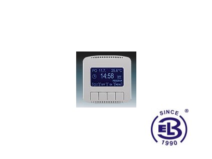 Hodiny spínací programovatelné Tango, šedá, 3292A-A20301S ABB