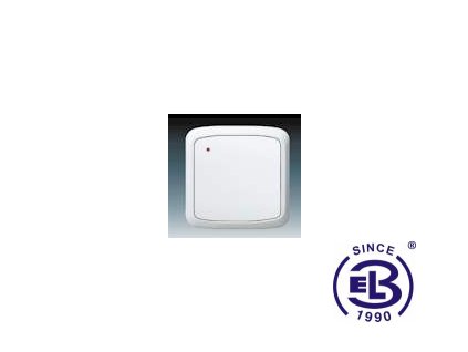 Vysílač RF s krátkocestným ovladačem, nástěnný Tango, bílá, 3299A-A11908B ABB