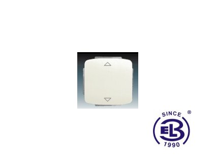 Spínač žaluziový s krátkocestným ovladačem, s RF přijímačem pro dálkové ovládání Tango, slonová kost, 3299A-A33100C ABB
