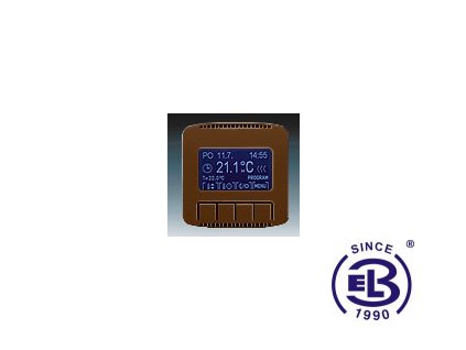 Termostat univerzální programovatelný Tango, hnědá, 3292A-A10301H ABB