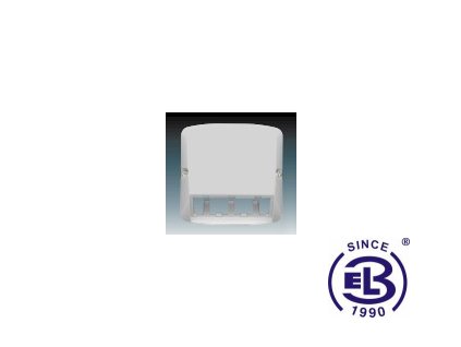 Kryt pro prvky Panduit Mini-Com nebo pro přístroj osvětlení s LED Tango, šedá, 5014A-A00410S ABB
