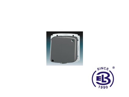 Svorkovnice pětipólová s krytem Tango, kouřová šedá, 3938A-A106S2 ABB