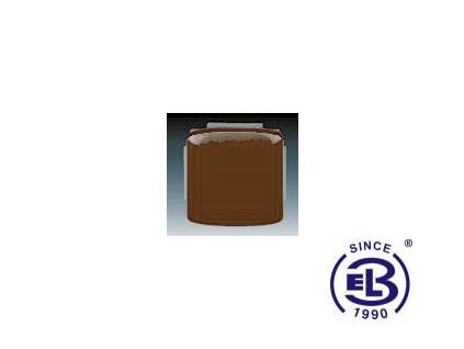 Kryt zaslepovací Tango, hnědá, 3902A-A001H ABB