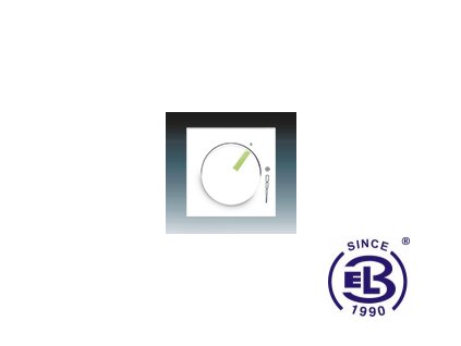 Kryt regulátoru otáček Neo, bílá/ledová zelená, 3294M-A0013042 ABB