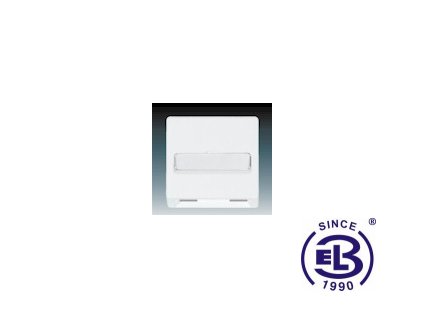 Kryt zásuvky telefonní dvojnásobné Classic, jasně bílá, 5013C-A00215B1 ABB