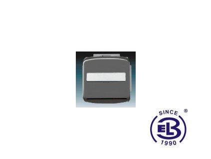 Kryt zásuvky komunikační Tango, kouřová šedá, 5014A-A100S2 ABB