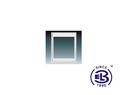 Kryt zásuvky komunikační Element, bílá/bílá, 5016E-A0005003 ABB