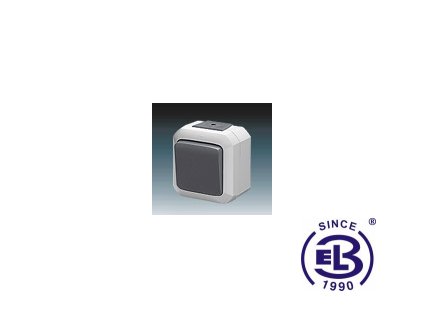 Ovládač přepínací Variant+, šedá, řazení 6/0, 3558N-C86510S ABB