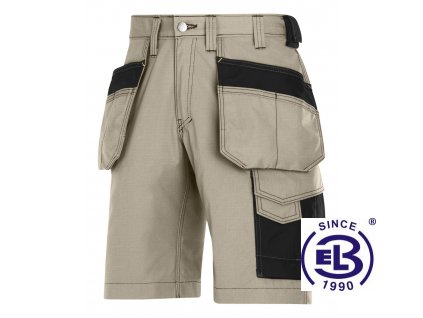 Šortky Rip-Stop+ řemeslnické 3023 s pouzdrovými kapsami, Snickers Workwear