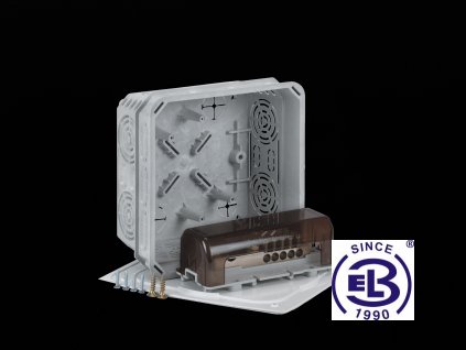 Krabice s ekvipotenciální svorkovnicí, 150x150x77, KO 125 E/EQ02 KOPOS