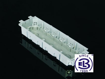 Krabice přístrojová podlahová 249x71x41, KPP 80 KOPOS