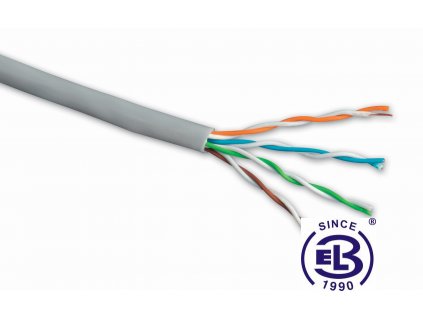 Kabel datový Cat 5E UTP PVC balení 1000m SOLARIX