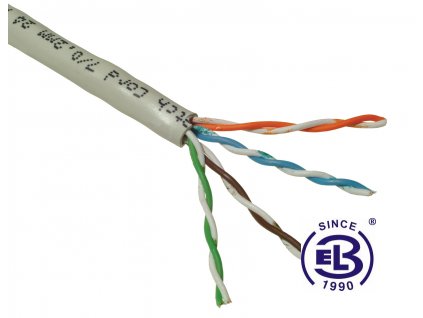 Kabel datový Cat 5E UTP PVC licna SOLARIX /metráž