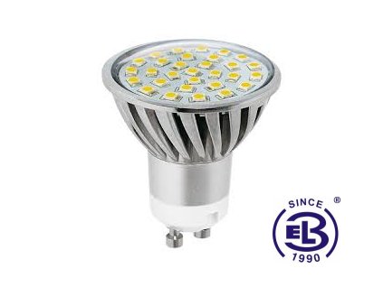 Žárovka LED30 SMD 2835 GU10 5W - CW studená bílá 525lm