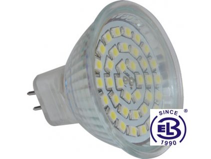 Žárovka LED36 SMD 2835 MR16 4W - CW studená bílá 420lm