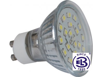 Žárovka LED20 SMD 2835 GU10 2W - WW teplá bílá 200lm