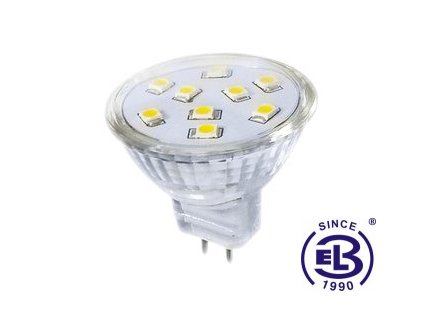 Žárovka LED9 SMD 2835 MR11 2W - WW teplá bílá 200lm
