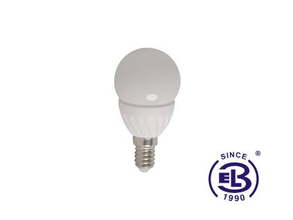 Žárovka LED MINI GLOBE E14 4W - CW studená bílá 420lm