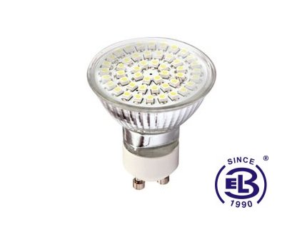 Žárovka LED48 DAISY SMD 3528 GU10 3,5W - CW studená bílá 190lm