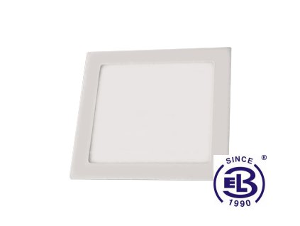 Svítidlo vestavné LED60 VEGA SQUARE Silver 12W - CW studená bílá 850lm