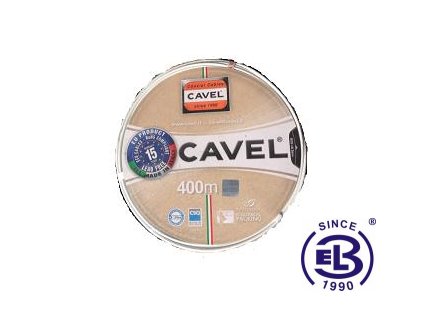 Kabel koaxiální SAT 501 PVC balení 400m CAVEL