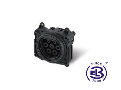 Zásuvka vestavná TYP 2 s clonkami kontaktů bez víčka 16A-32A 400V SCAME