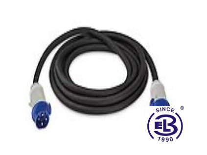 Kabel k nabíjecí stanici zásuvka TYP3A 16A 1P a vidlice TYP2 20A 1P 5m SCAME