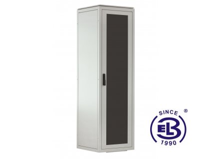 Rozvaděč stojanový LC-06+, 38U, 600x600, šedý, skleněné dveře