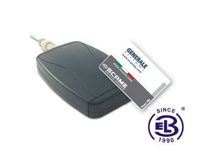 Uživatelská karta k nabíjecím stanicím SCAME