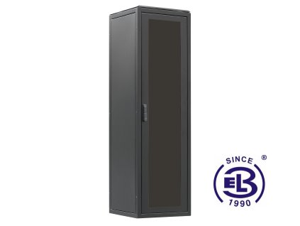 Rozvaděč stojanový LC-06+, 32U, 800x600, BK skleněné dveře