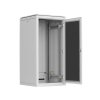Rozvaděč stojanový SENSA, 24U, 800x800, šedý, skleněné dveře