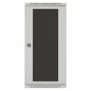 Rozvaděč nástěnný 10", LC-10, 9U, 300x265, šedý, skleněné dveře