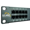 ISDN panel 50 x RJ45 černý 1U SOLARIX