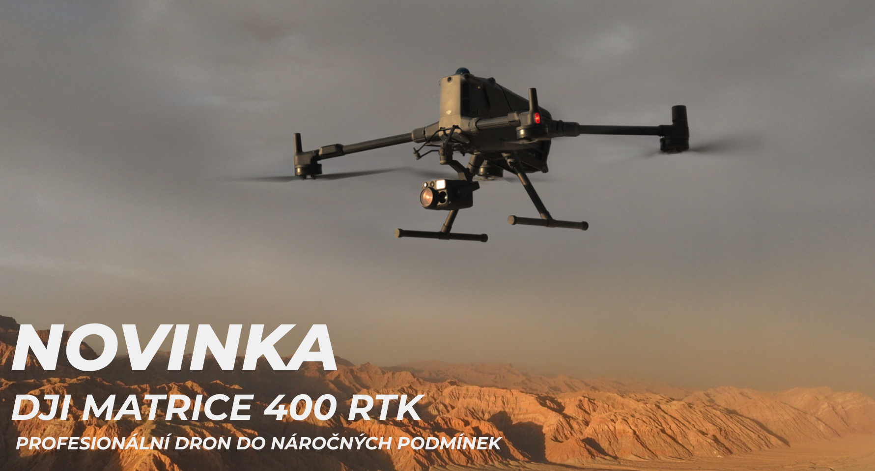 Nový dron - DJI Matrice 400 RTK