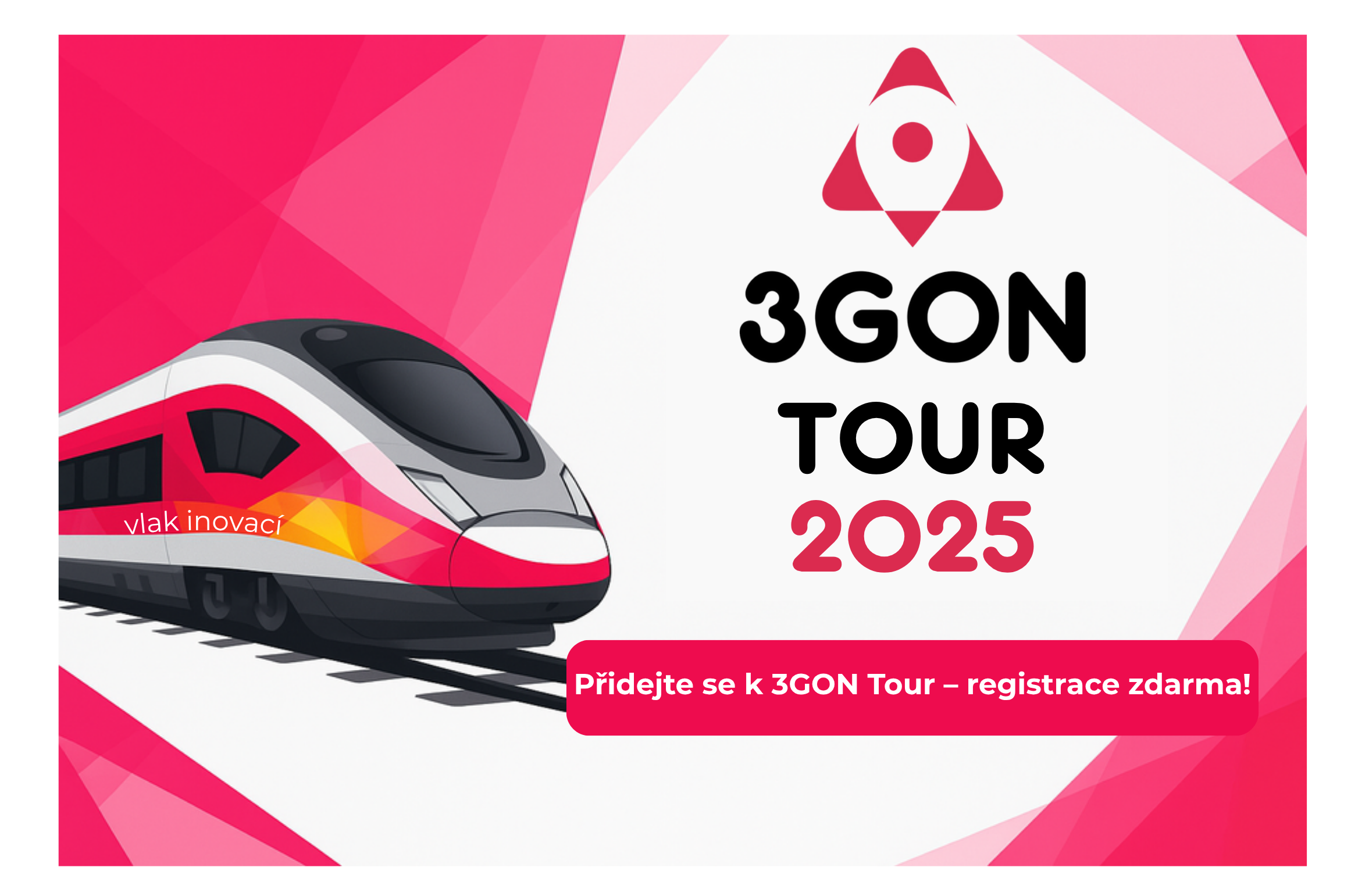 Přidejte se k 3GON Tour – registrace zdarma!