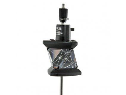 Survpoint mini hranol 360° posuvný, s tyčí, pevný 7mm (typ Topcon)