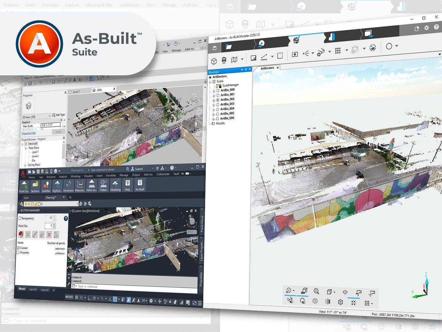 As-Built for Revit – rozhranie