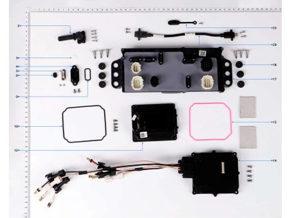 DJI Agras T50 - Káblový rozvádzač