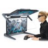 Stereo-Monitor 3D PluraView UHD (4K) 28″