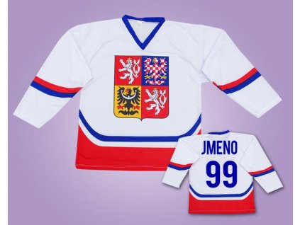 Hokejový dres ČR vlastní jméno