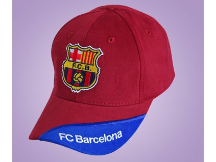 kšiltovka Barcelona červená