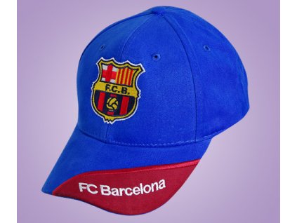 kšiltovka Barcelona modrá