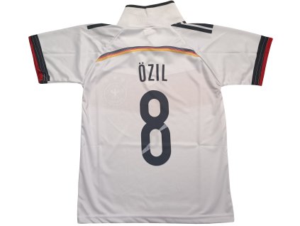 Fotbalový dres Ozil 8 Německo - výprodej (Velikost 128 cm (4-6 let))